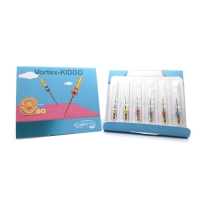 Vortex KIDDO, assorted 15/04-30/06, 16 mm, system of machine nickel-titanium profiles for KIDS, 6 pcs