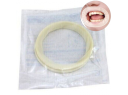 JA-010208-A2 Mouth Gag, м'який роторозширювач, M, БІЛИЙ